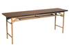 会議用テーブル 天板:木目　W1800×D450×H700